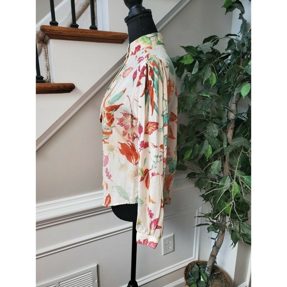 Sweet Apple Button Long Sleeve Vintage Top Dress - Picture 4 of 9